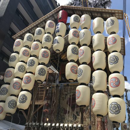 祇園祭の菊水鉾茶会と祇園祭限定菓子したたり