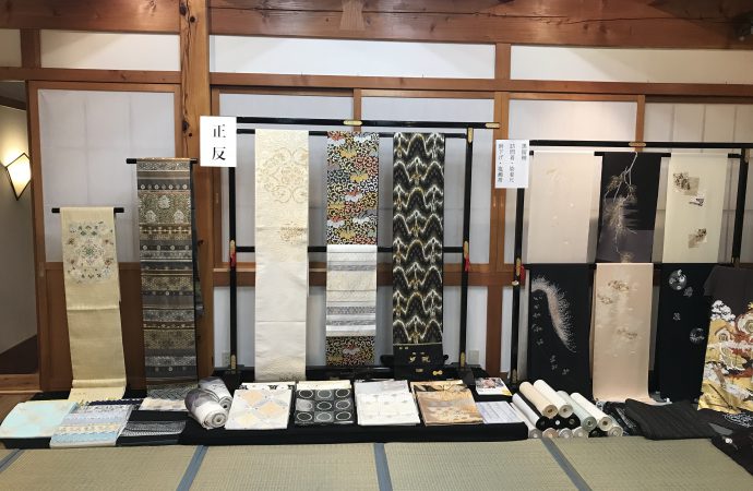 西陣渡文の帯直売会のご案内