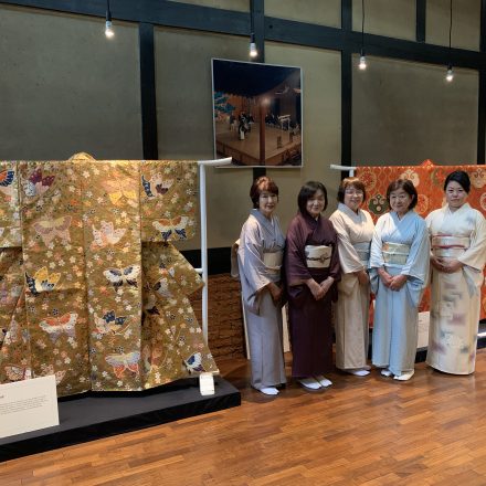 織成館見学と大徳寺利休忌と月釜茶会