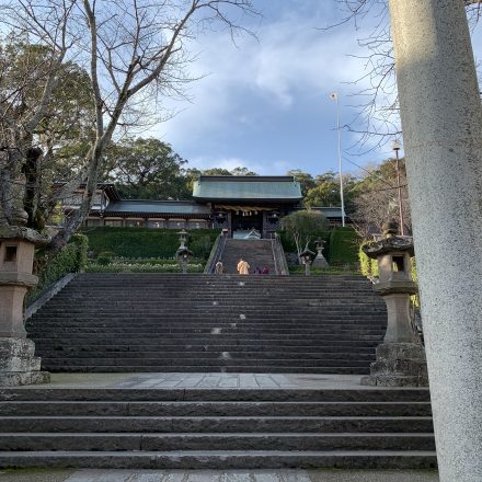 長崎諏訪神社の階段とお祭り・御朱印